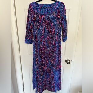 Lilly Pulitzer maxi/ maxi dress with belt
